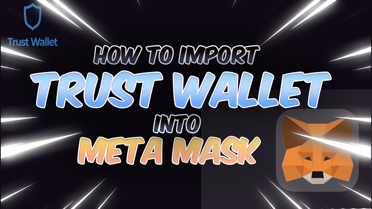 How To import Trust Wallet into Metamask | Trust Wallet Fix