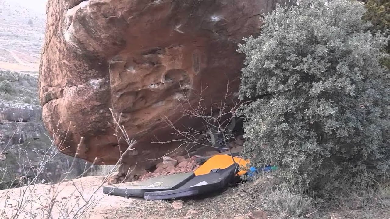 First trip in Albarracin. [7C to 8B]