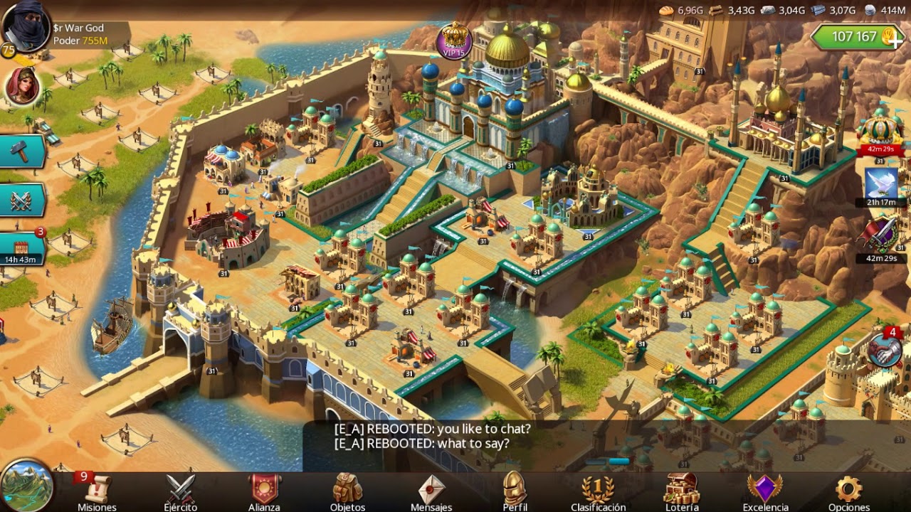 March Of Empires como tener 250G DE RECURSOS