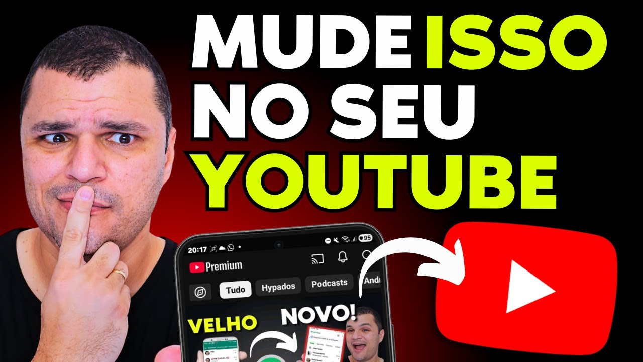 NÃO USE O YOUTUBE antes de MUDAR estas 4 configurações em seu celular!