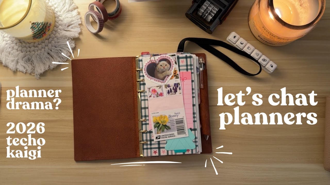 Cozy Planner Chat// Filofax Drama, 2026 Techo Kaigi thoughts & what's next for my systems!