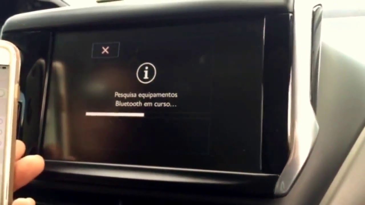 Como conectar o celular no Bluetooth do Peugeot 2008 Griffe THP 2016