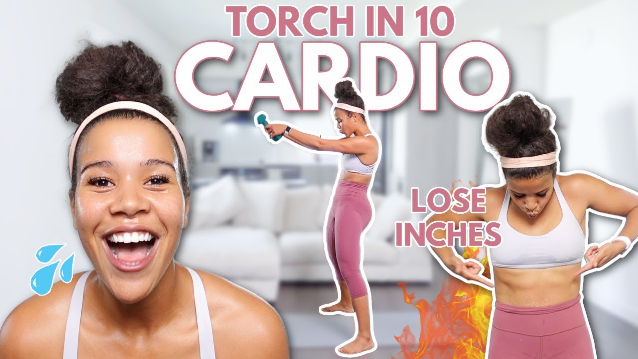10-минутная кардиотренировка для сжигания жира (интенсивная) TORCH IN 10 | growwithjo
