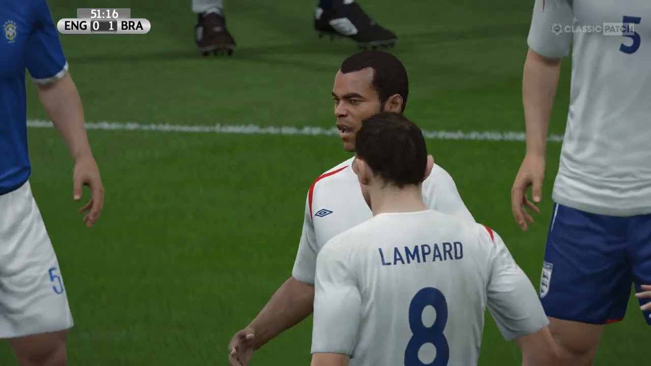 FIFA 16 Classic Patch - England v Brazil - 2006 FIFA World Cup
