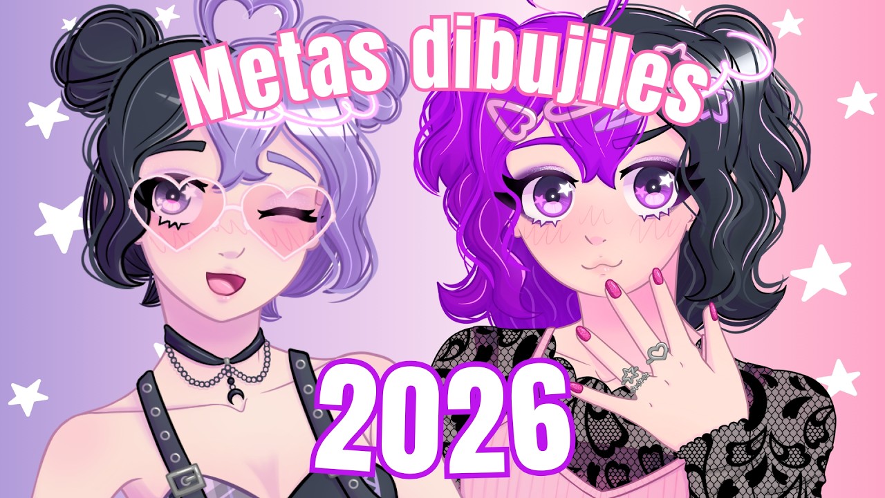 METAS dibujiles 2026 | 2 SPEEDPAINTS | Val.