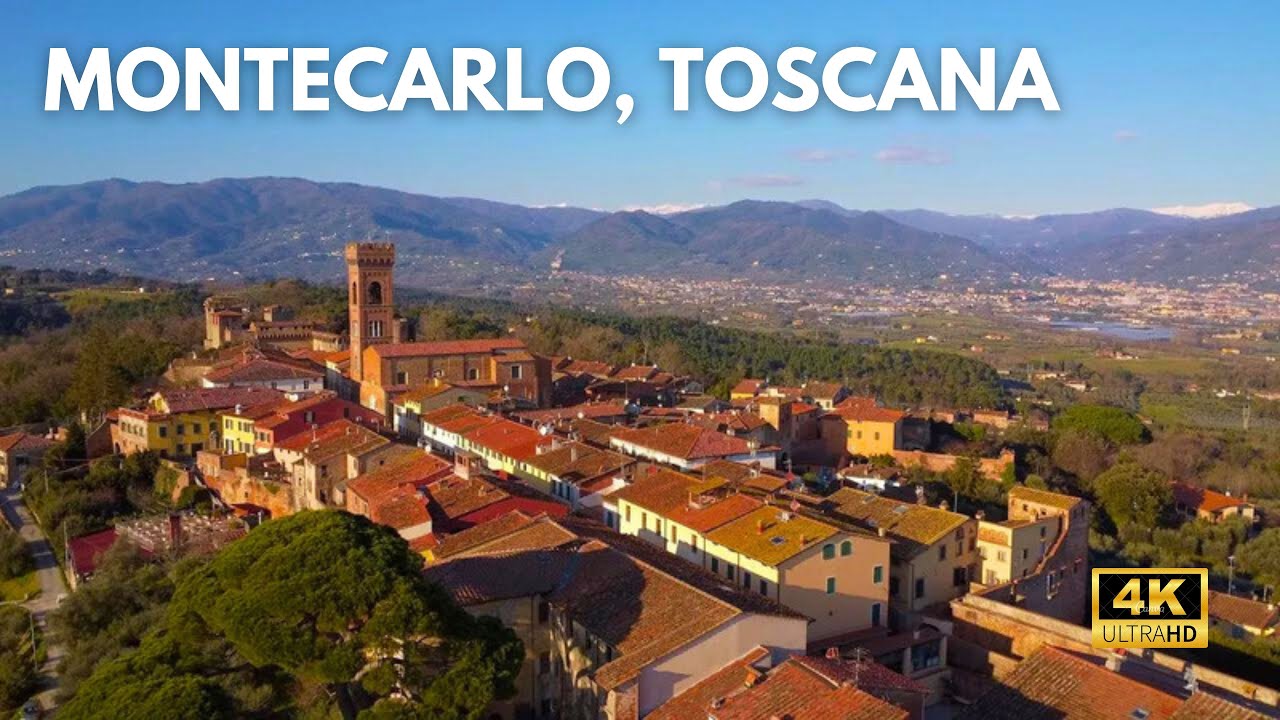 [4K] Montecarlo, Toscana - Hidden Gems in Italy