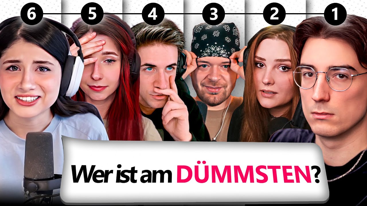 6 STREAMER BEWERTEN SICH GEGENSEITIG | Rank & Roast 🌶️🔥
