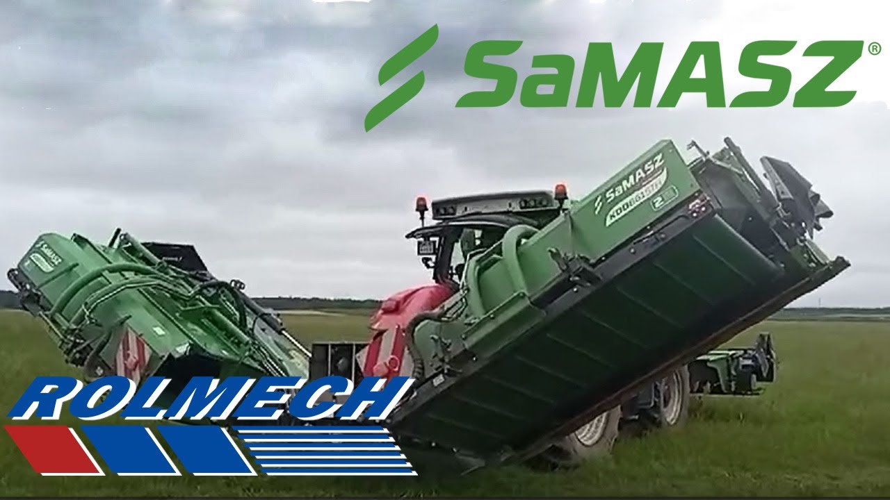 Efektywność na polu SaMASZ GigaCUT 861 STH + XDF 350 S | ROLMECH