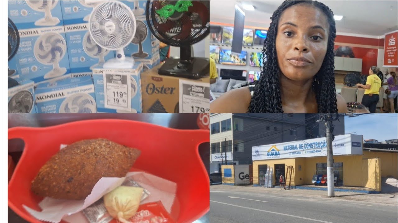 HOJE FOI DIA DE IR NA LOJAS COMPRA ALGUMAS COISAS QUE TAVA FALTANDO AQUI PARA CASA 