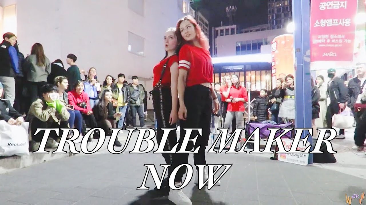 [RED SPARK] TROUBLE MAKER - NOW (내일은 없어) dance cover | hongdae busking