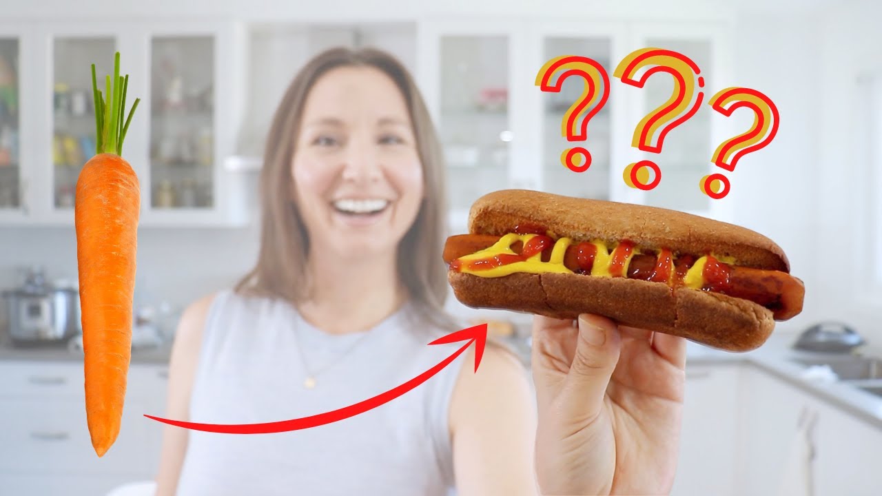 Is this FOR REAL?! 🥕 Trying CARROT HOT DOGS!