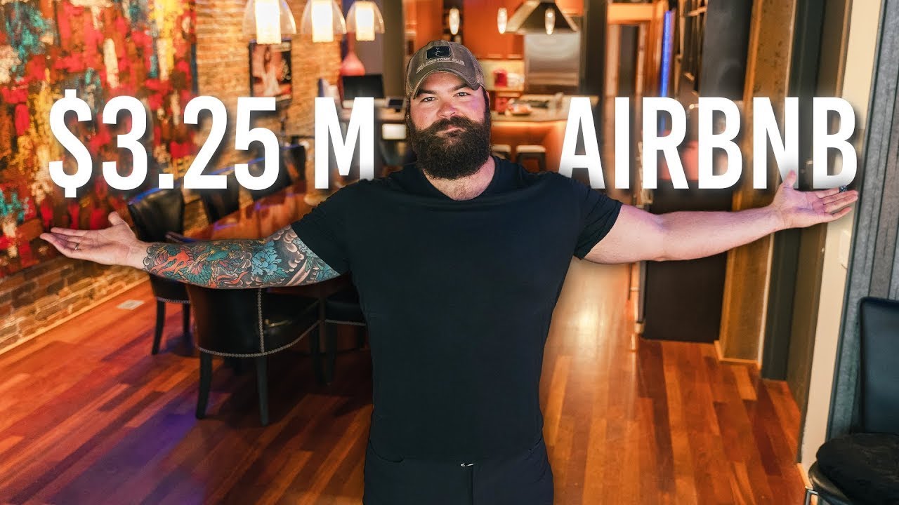 Tour this $3.25M TROPHY AirBNB in Downtown Nashville