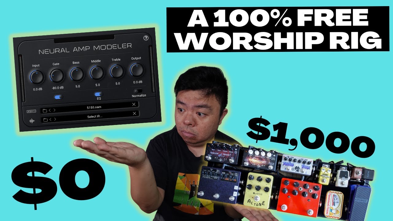 Этот Neural Amp Modeler Rig абсолютно БЕСПЛАТЕН! (Mercuriall, Valhalla DSP)