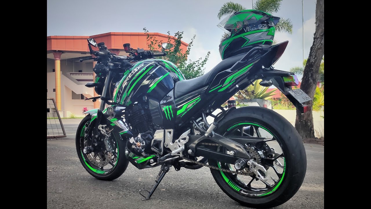 Yamaha Byson - Full Modifikasi - Byonic Amboina Riders