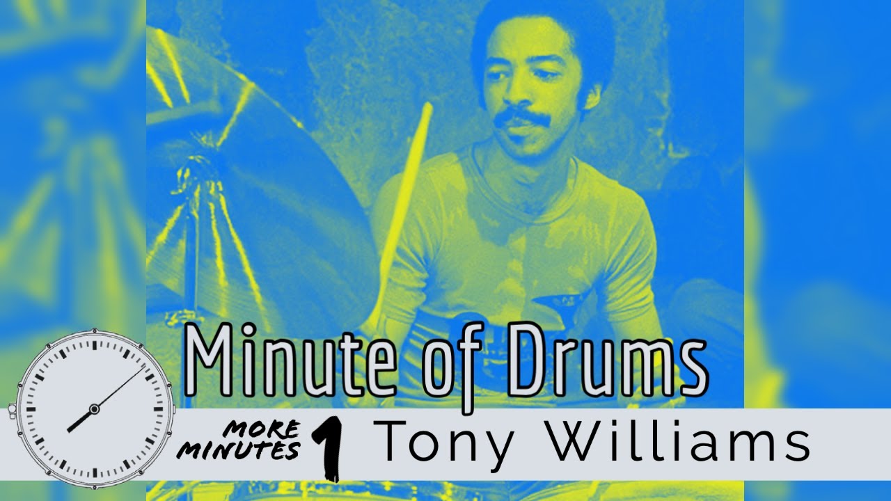 Tony Williams Triplet Comping Phrase / Minute of Drums / More Minutes 1