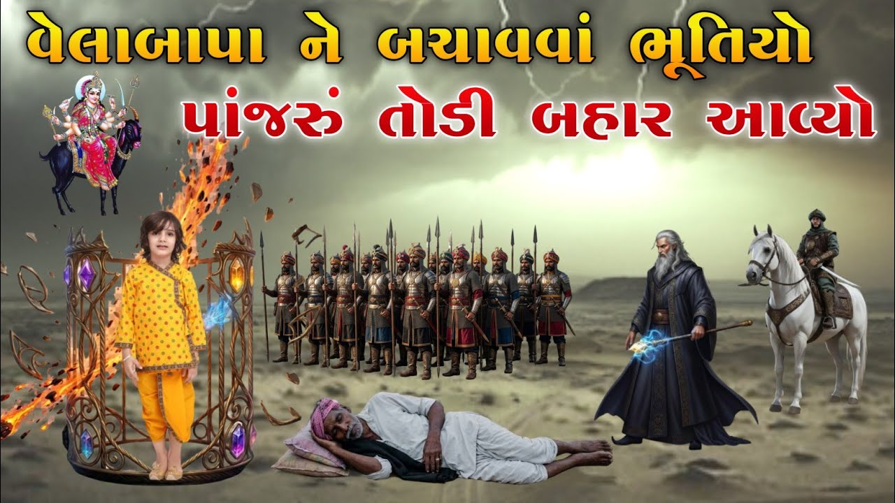 વેલાબાપા ને બચાવવાં ભૂતિયો પાંજરું તોડી બહાર આવ્યો | ભાગ-૫૧૧ |Meladi ma no itihas |vahanvati digital