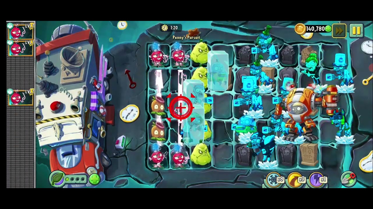 PvZ 2 - Penny' Pursuit - Dartichoke - Level 5