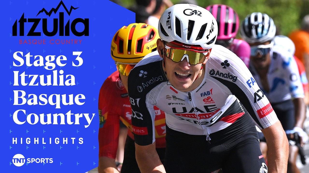 DESERVED WIN! 👏 | Men's Stage 3 2026 Itzulia Basque Country Race Highlights | TNT Sports Cycling