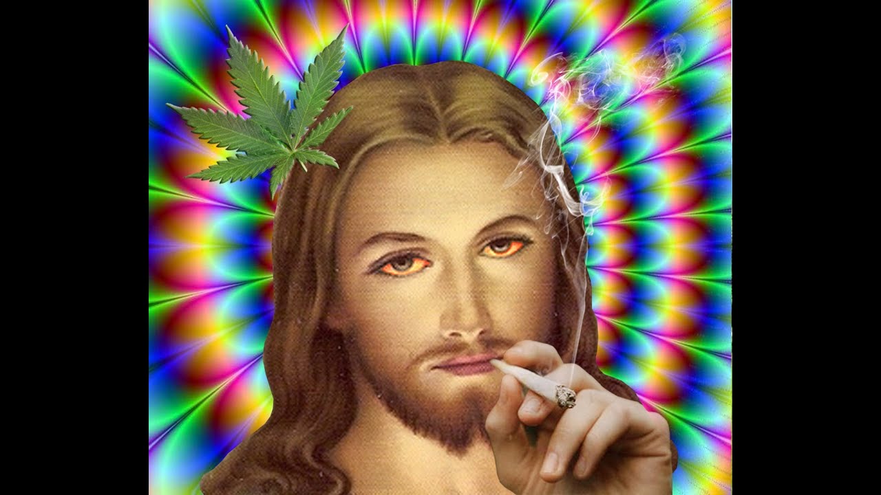 Jesus Smokes Weed with Death