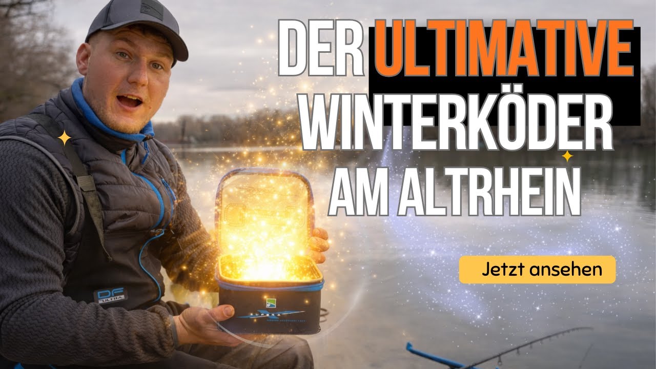 Der ultimative Winterköder am Altrhein
