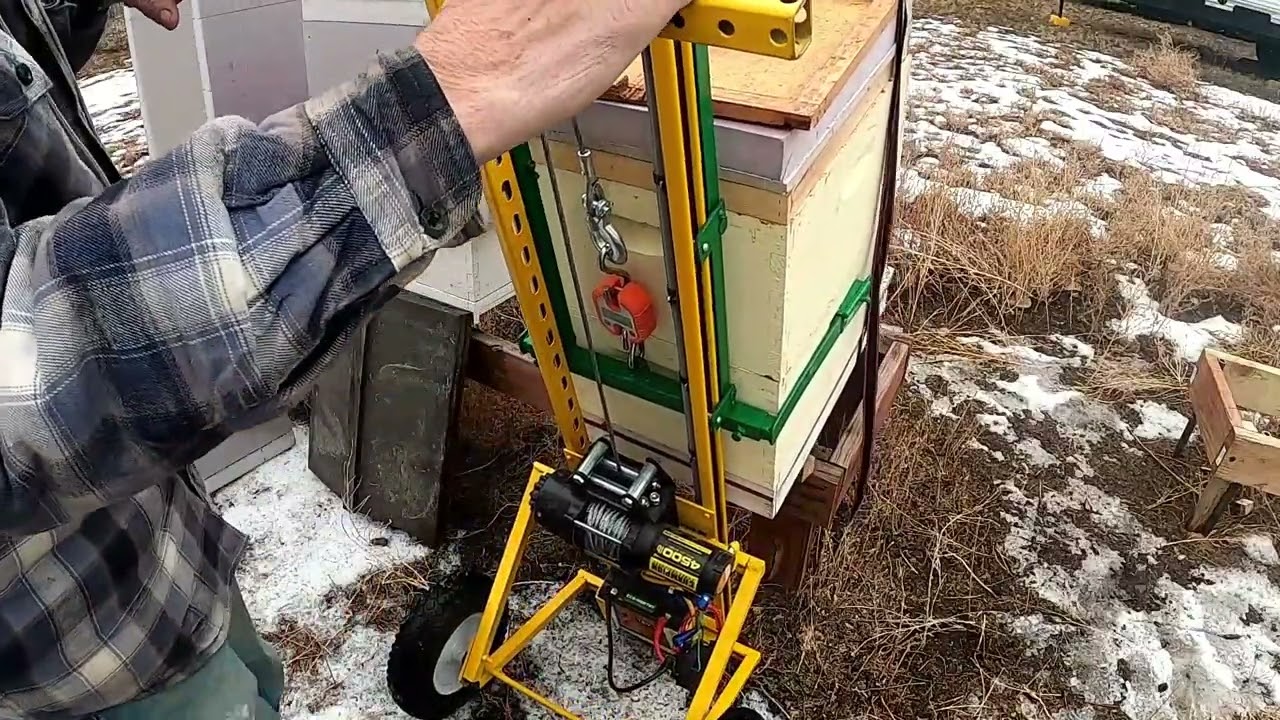 Home Made Bee Hive Lift 3.0