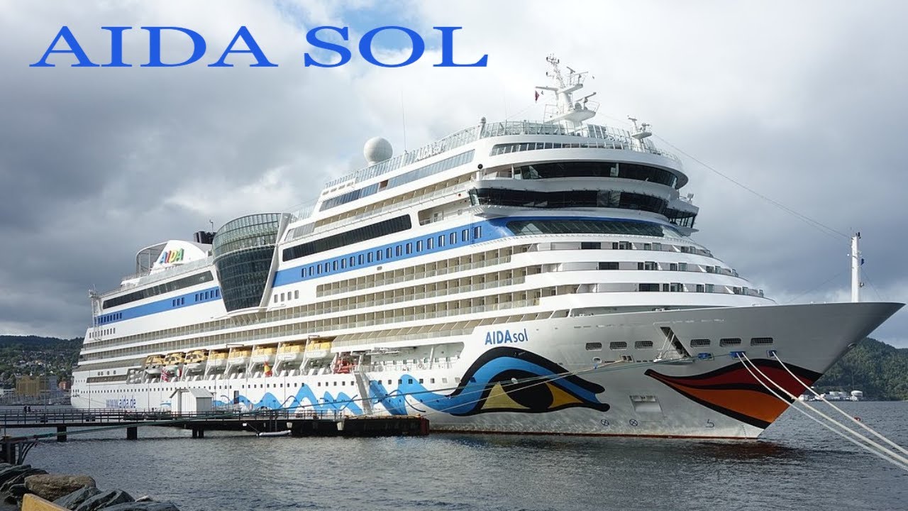 AIDA SOL Cruise Ship in Aberdeen Bay