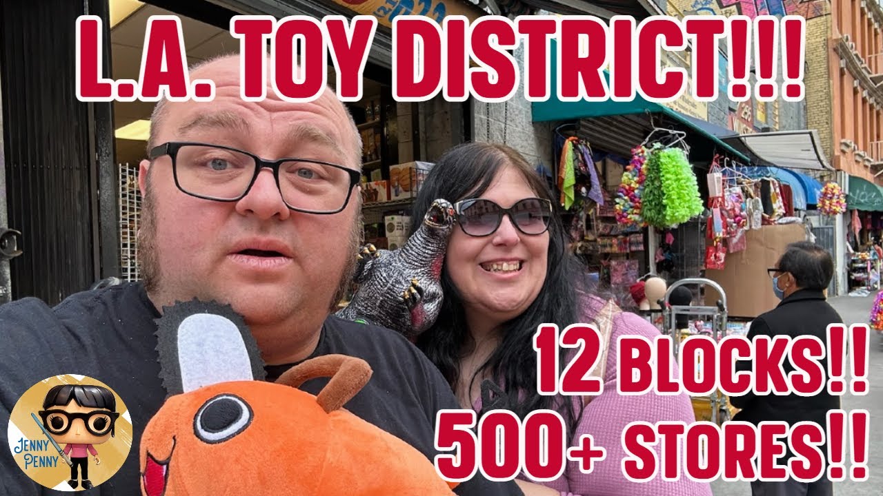 Los Angeles Downtown Toy District - Wholesale Toy Shopping - SO MANY TOYS!!!!
