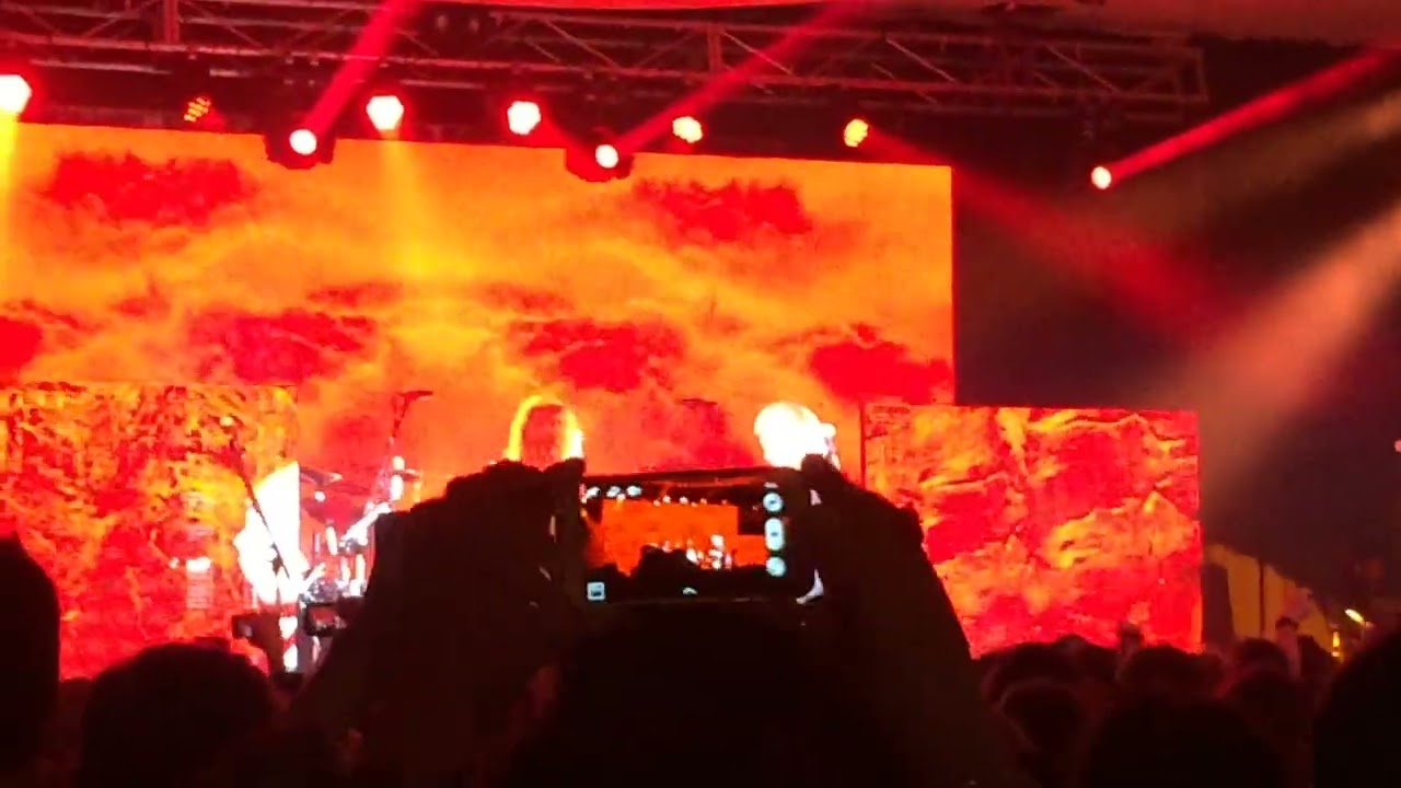 2015 MEGADETH - Holy Wars & end of show - Brisbane, Australia