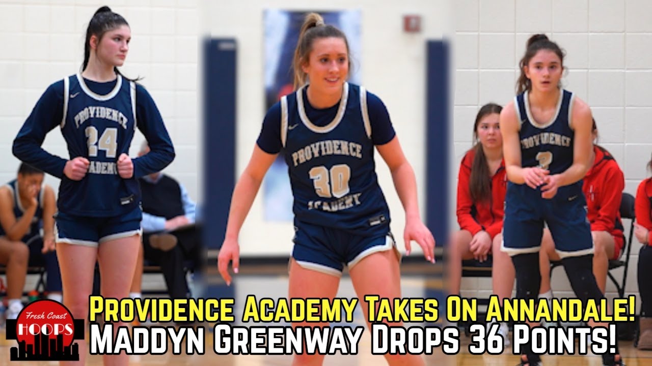 Maddyn Greenway Shows Out In 48 Point Win! Providence Academy vs Annandale