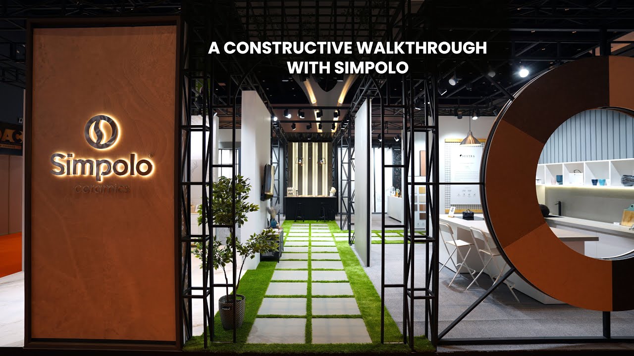 A remarkable Walkthrough of enchanting Ceramics | Simpolo Ceramics | iDAC Mumbai