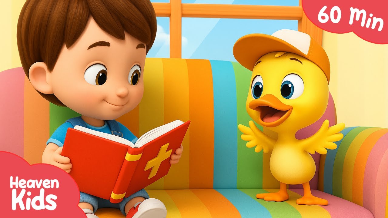 Canciones Cristianas Infantiles Alegres 🎵60 MIN🙏