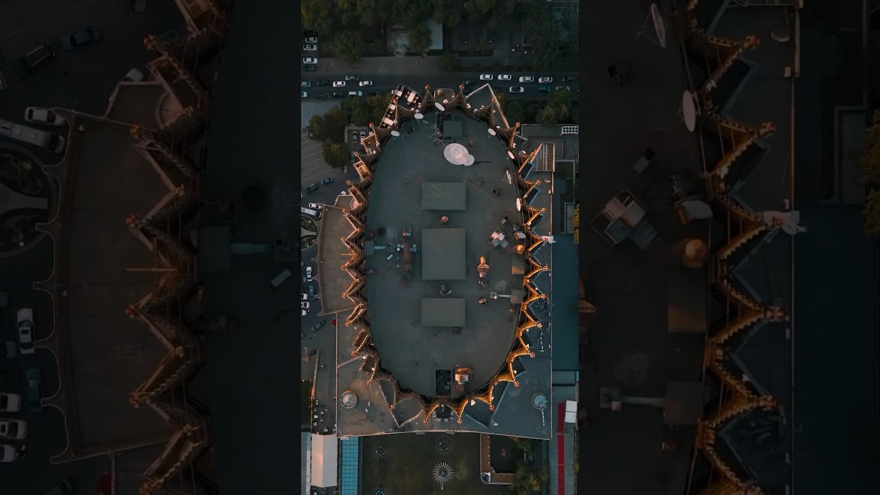 Hotel Kazakhstan in Almaty #cinematic #almaty