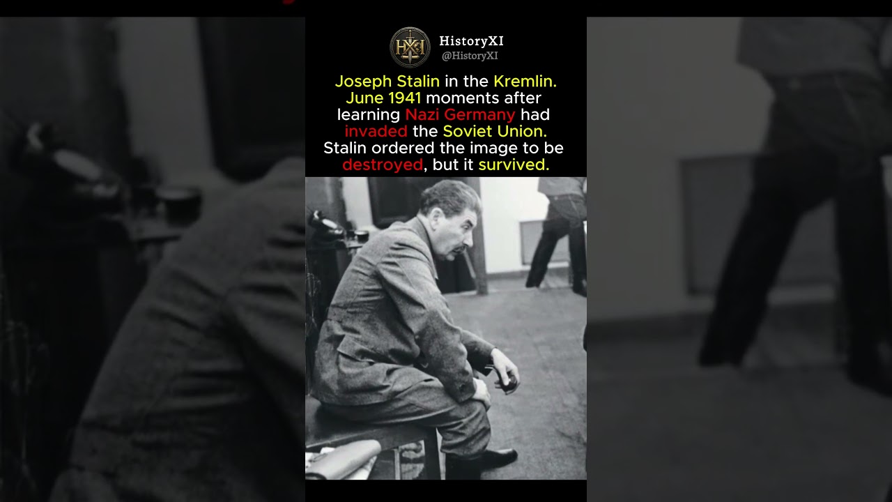 Stalin&rsquo;s Forbidden Photograph #history