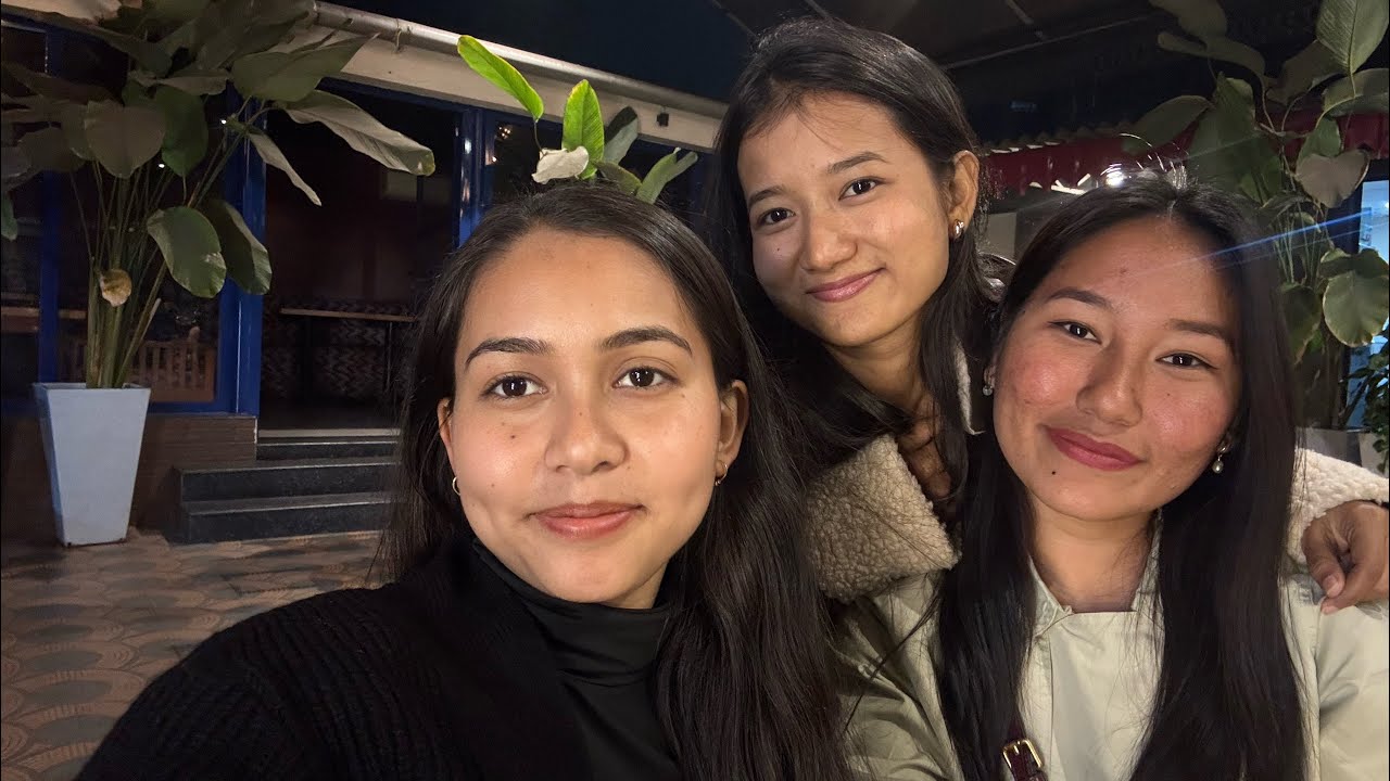 After a long time going out for dinner with my girls