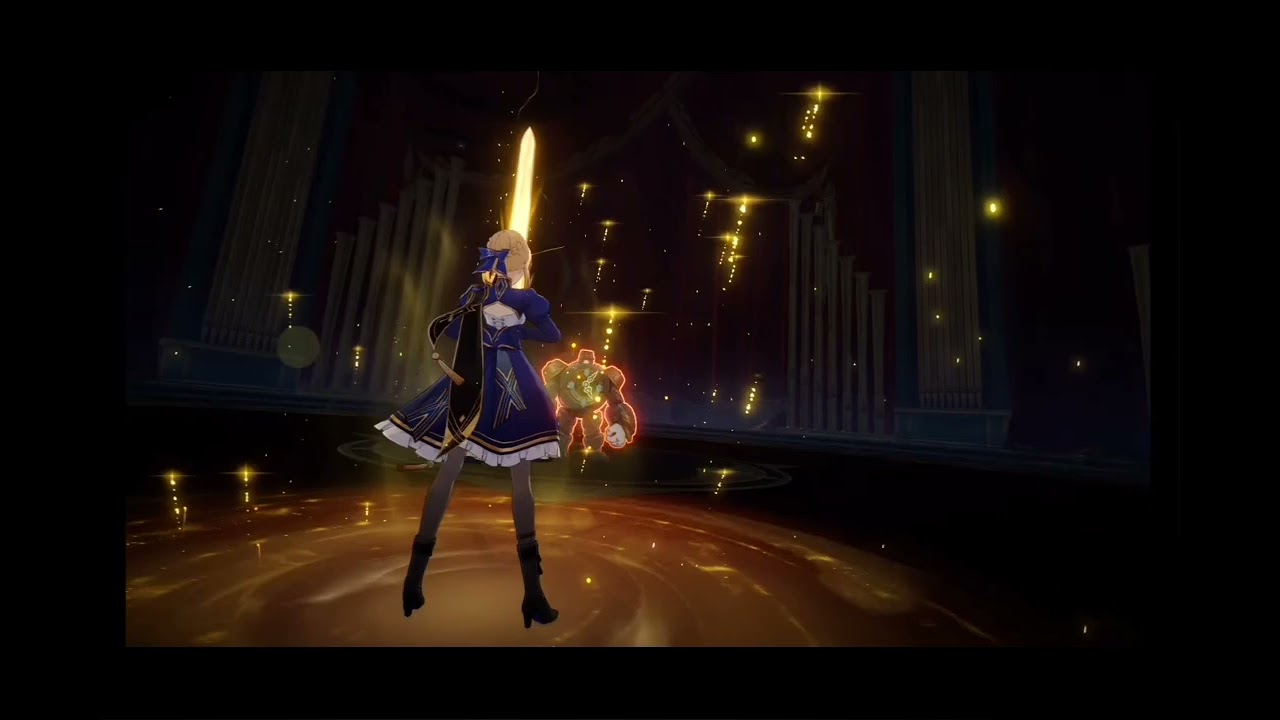 Saber Leaked Gameplay Animation [3.4 Beta] (SHORT Version) | Honkai: Star Rail