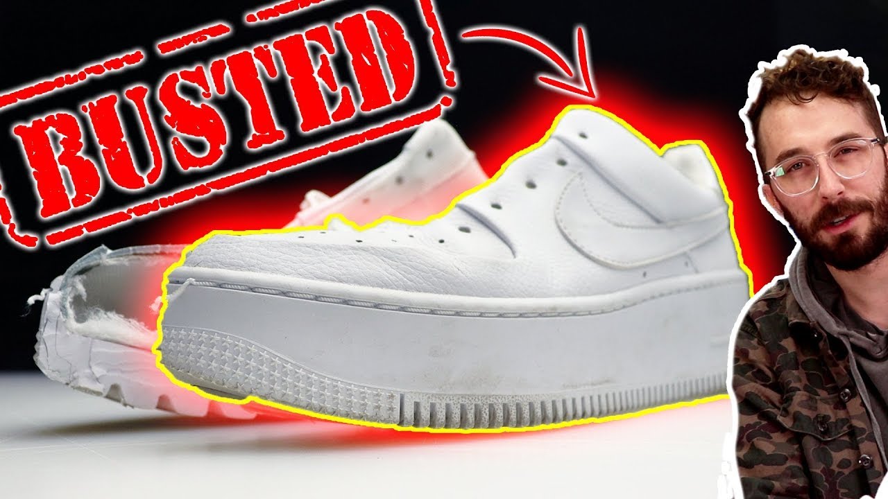 Air Force 1 Platforms are NOT what you think... - Nike AF1 Sage Low