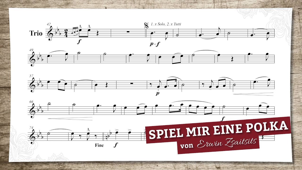 Spiel mir eine Polka von Erwin Zsaitsits