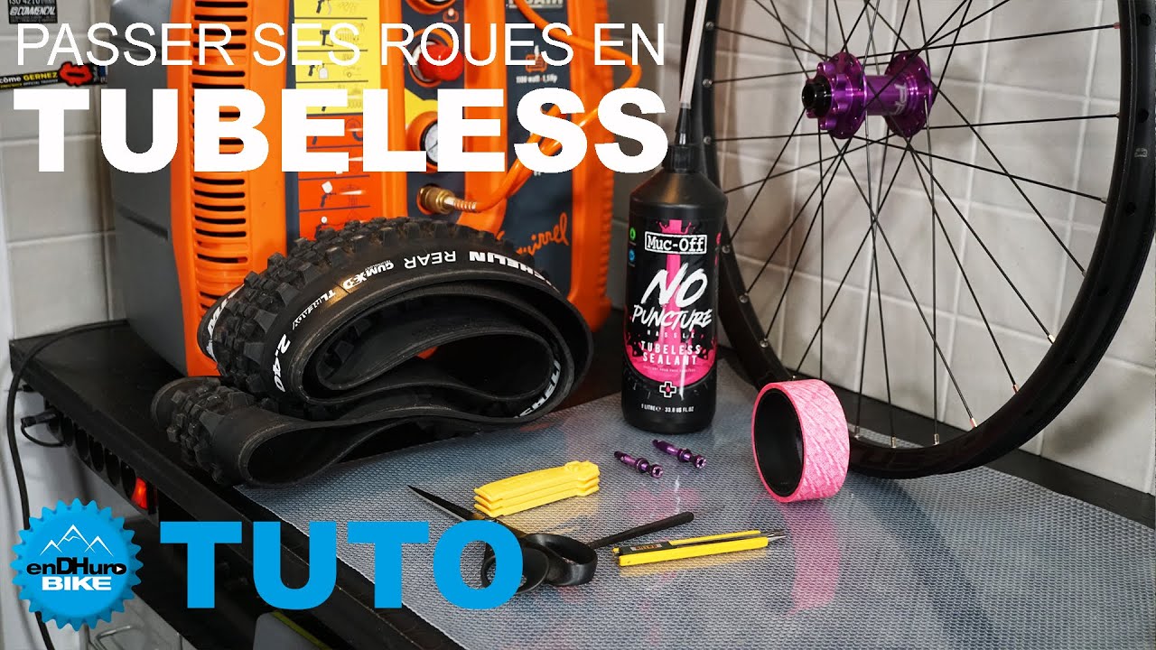 Tuto VTT - Comment passer ses roues en Tubeless