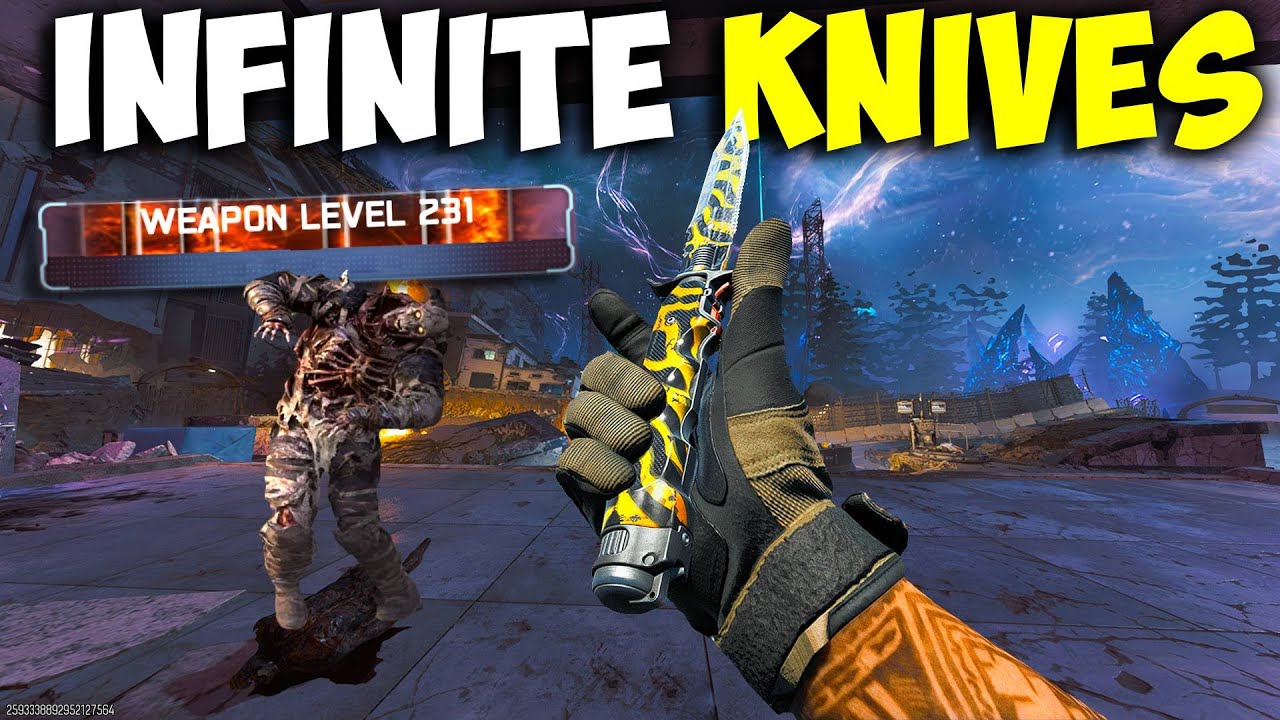 Do THIS Before Treyarch NERFS It! *EASY 250 BALLISTIC KNIFE*!(Infinite Knives)