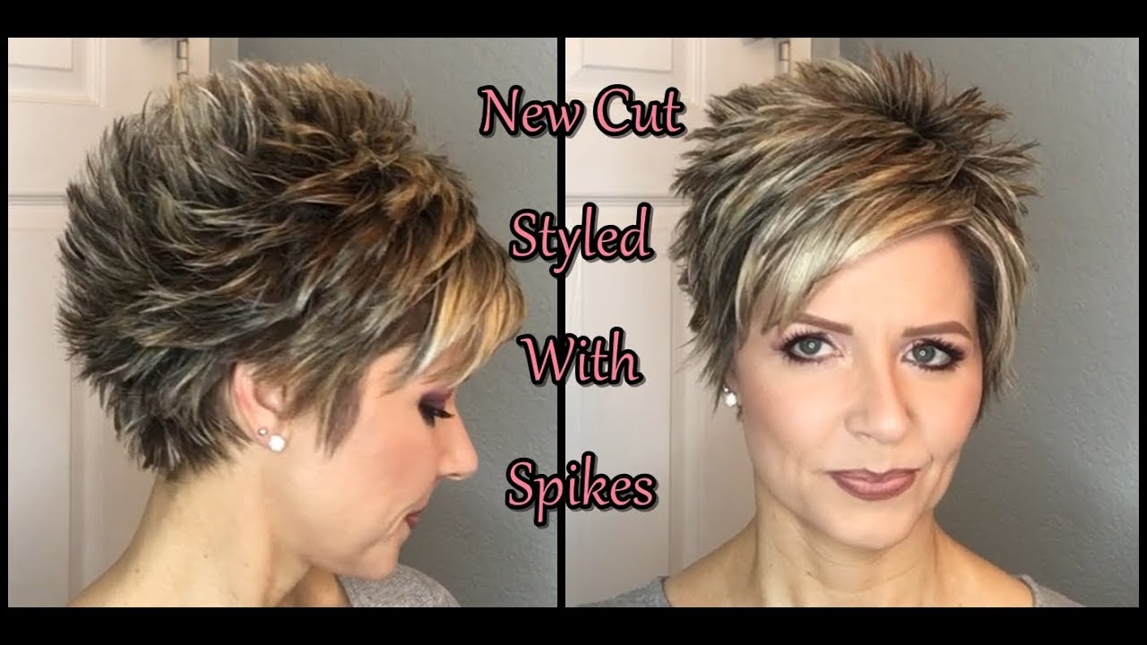 Hair Tutorial: My New Cut - Spiked Style!