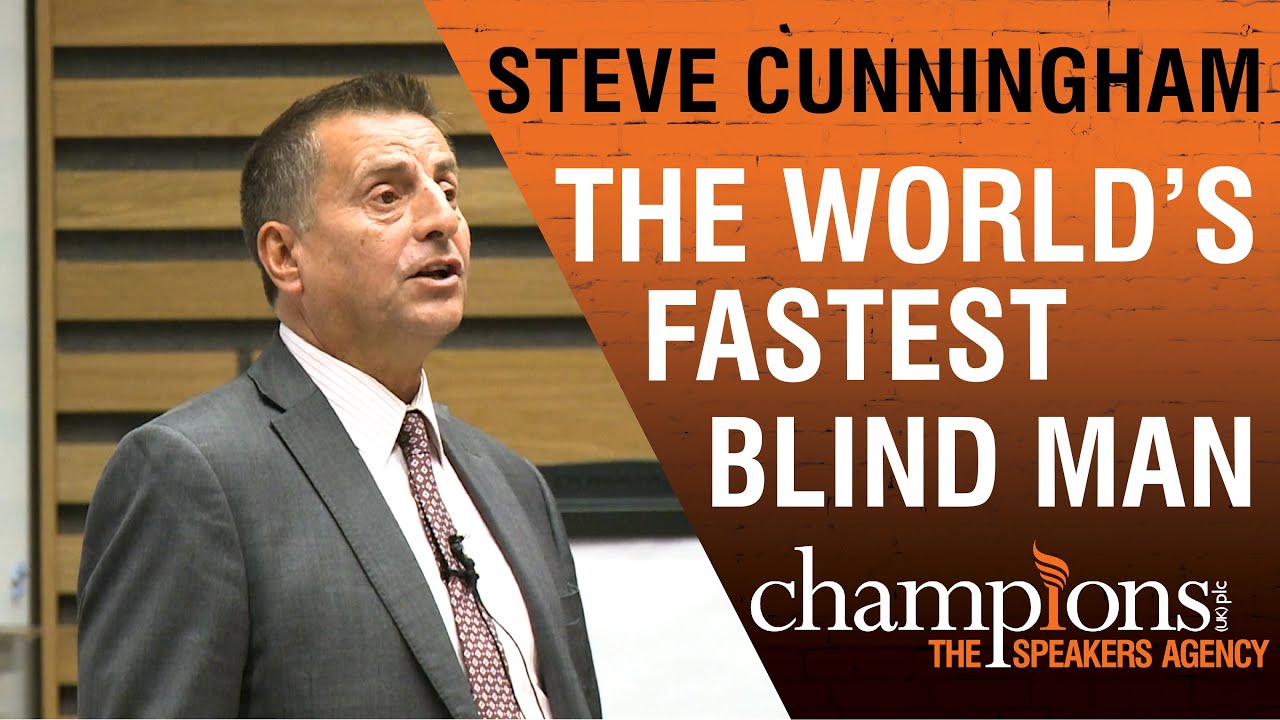 Meet The World's Fastest Blind Man | Steve Cunningham's Incredible Story