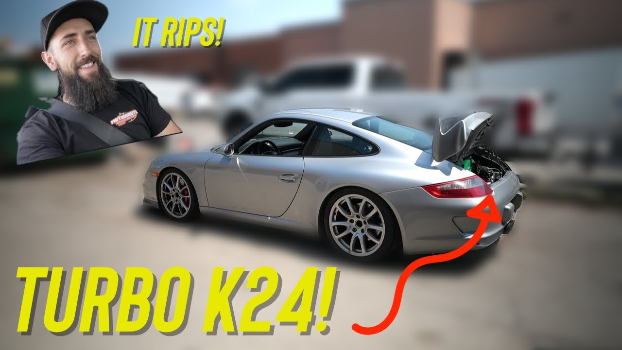 Осматриваю Porsche 911, переделанный под K!
