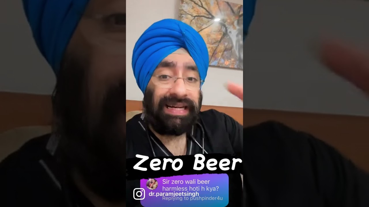 Are non alcoholic beer healthy? Safe? #shorts #dreducation