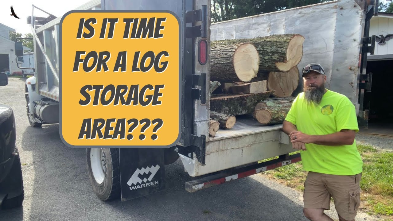 A LOG STORAGE AREA  - #154