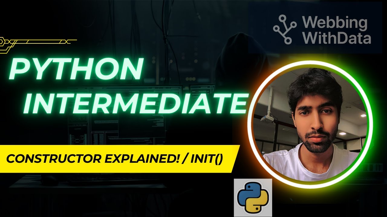 Constructors in Python | Default & Parameterized | init() Explained in Simple Way