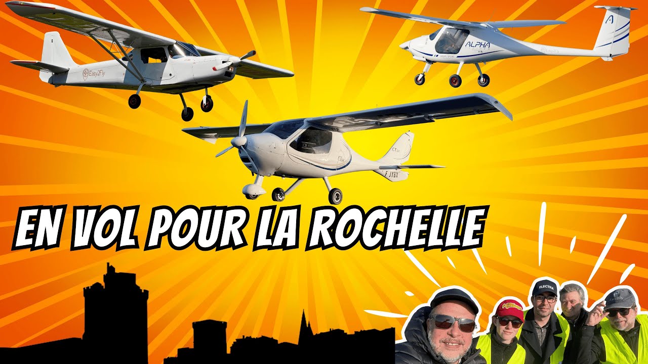 Balade à La Rochelle en ULM