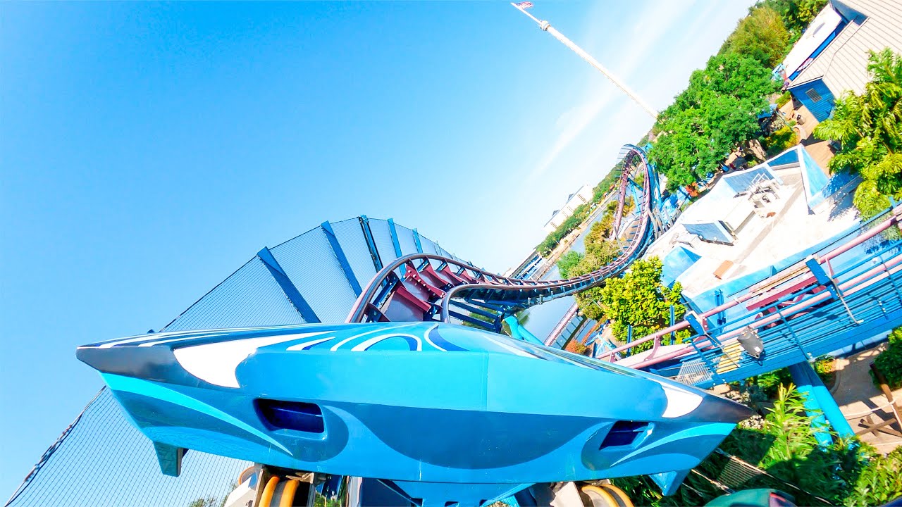 Mako WIDE POV 4K60 FPS // Seaworld Orlando, FL - Frontseat