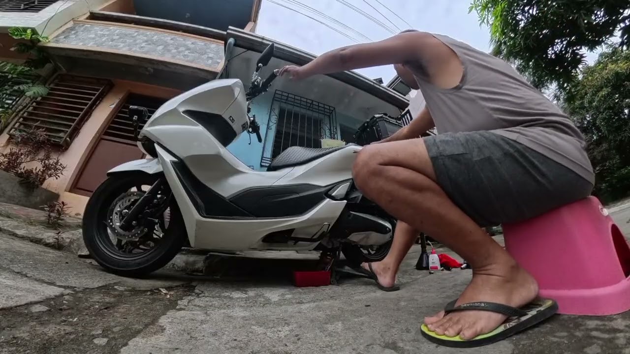 DIY change ng motor PCX160
