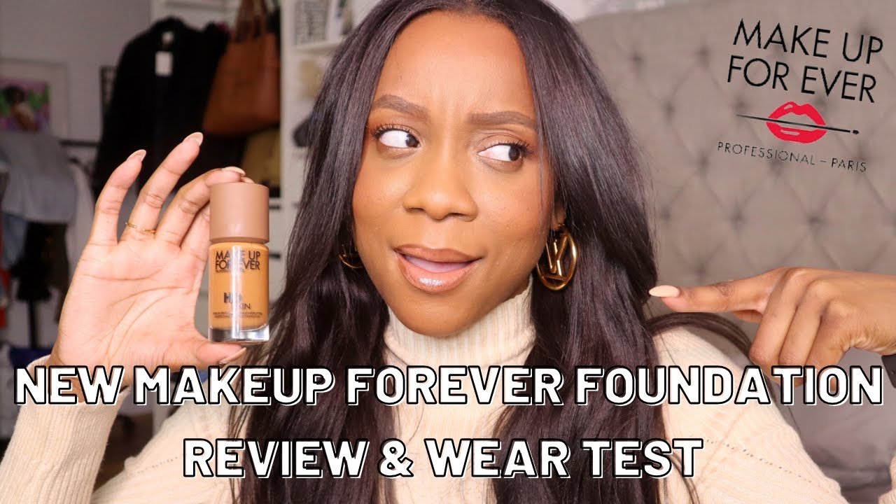 New Makeup Forever HD Skin Undetectable Foundation | 12 hr review & Wear Test!