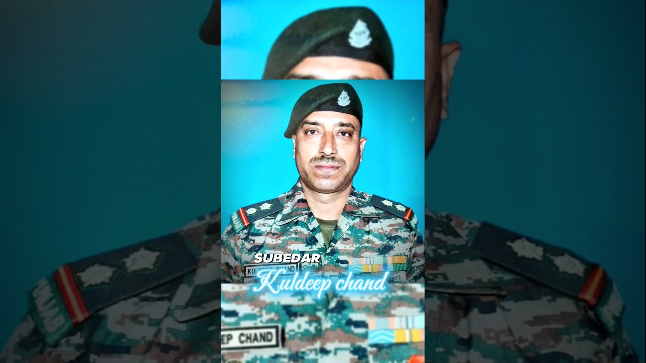 Tribute to Subedar Kuldeep Chand, 9 PUNJAB, laid down his life, leading a counter-infiltration ops